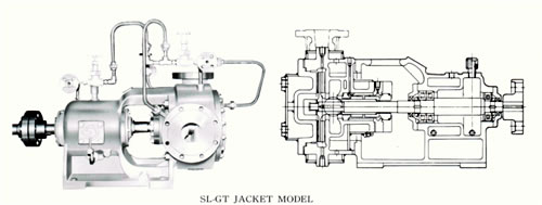SL-GT 후방 흡입 슬러리 펌프
