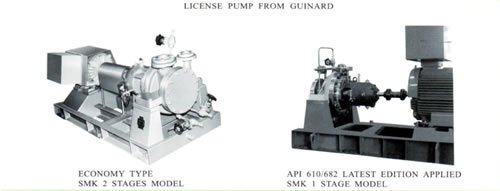 SMK CENTER LINE 1-STAGE・2-STAGES・SINGLE SUCTION・DOUBLE SUCTION